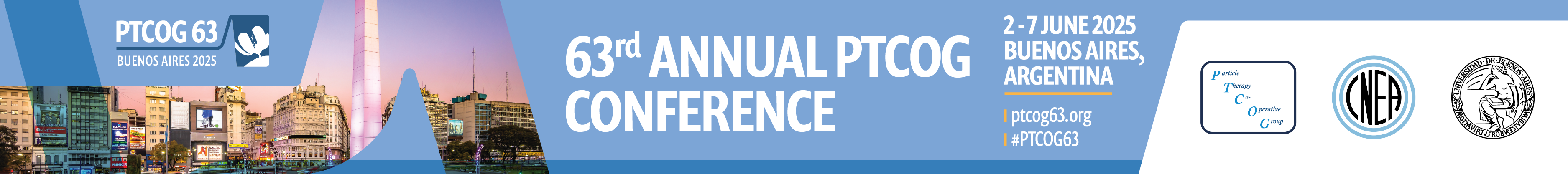 63rd Annual PTCOG Conference (PTCOG 63)
